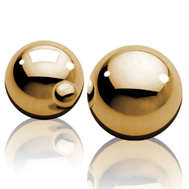 Pipedream Gold Ben Wa Balls - фото, отзывы Pipedream Gold Ben Wa Balls - фото, отзывы