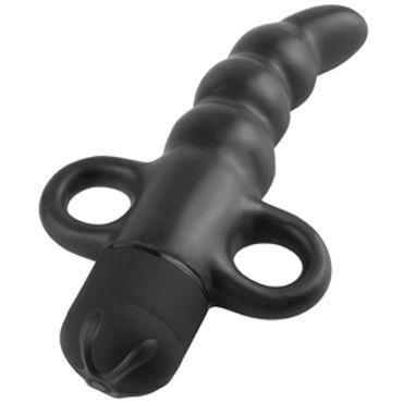 Pipedream Anal Fantasy Collection Vibrating P-Spot Ribbed - Водонепроницаемый анальный вибратор - купить в секс шопе Pipedream Anal Fantasy Collection Vibrating P-Spot Ribbed - Водонепроницаемый анальный вибратор - купить в секс шопе