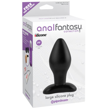 Pipedream Large Silicone Plug, Анальная пробка из силикона Pipedream Large Silicone Plug, Анальная пробка из силикона