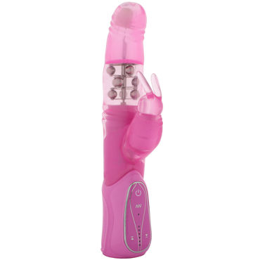 Seven Creations Dream 7 Bunny, розовый, Мультискоростной вибратор с зайчиком Seven Creations Dream 7 Bunny, розовый, Мультискоростной вибратор с зайчиком