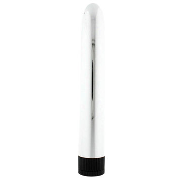 Seven Creations Super Slick Vibrator, серебристый, Мультискоростной вибратор Seven Creations Super Slick Vibrator, серебристый, Мультискоростной вибратор