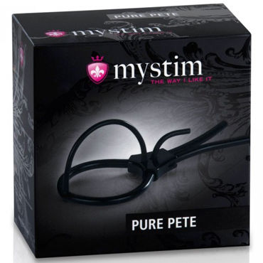 Mystim Pure Pete Corona Strap - Утяжка на пенис для электростимуляции - купить в секс шопе Mystim Pure Pete Corona Strap - Утяжка на пенис для электростимуляции - купить в секс шопе