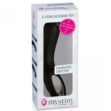 Mystim Charging Chester E-Stim Dildo - Фаллоимитатор для электростимулятора - купить в секс шопе Mystim Charging Chester E-Stim Dildo - Фаллоимитатор для электростимулятора - купить в секс шопе