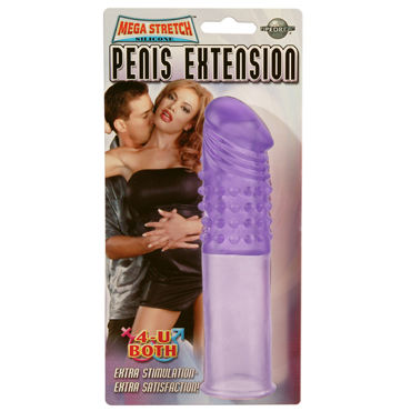 Pipedream Mega Stretch Penis Extension, фиолетовый, Удлиняющая насадка на пенис Pipedream Mega Stretch Penis Extension, фиолетовый, Удлиняющая насадка на пенис