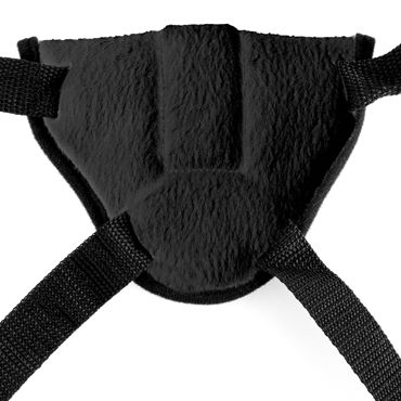 Pipedream Fetish Fantasy Vibrating Plush Hurness - Крепление для страпона с виброэлементом - купить в секс шопе Pipedream Fetish Fantasy Vibrating Plush Hurness - Крепление для страпона с виброэлементом - купить в секс шопе