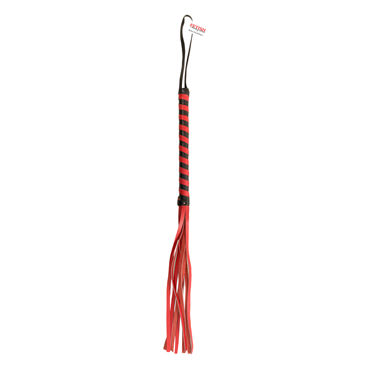 Pipedream Cat O Nine Tails, черно-красная, Многохвостая плеть Pipedream Cat O Nine Tails, черно-красная, Многохвостая плеть