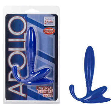 California Exotic Apollo Universal Prostate Probes, синяя, Стимулятор простаты California Exotic Apollo Universal Prostate Probes, синяя, Стимулятор простаты