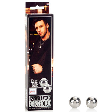 California Exotic Nick Hawk Gigolo Kegel Balls, Металлические вагинальные шарики California Exotic Nick Hawk Gigolo Kegel Balls, Металлические вагинальные шарики
