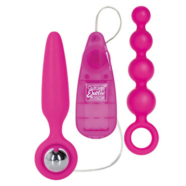 California Exotic Booty Vibro Kit, розовый - фото, отзывы California Exotic Booty Vibro Kit, розовый - фото, отзывы