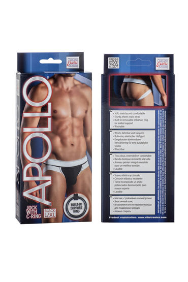 California Exotic Apollo Jock with C-Ring, черные - фото, отзывы California Exotic Apollo Jock with C-Ring, черные - фото, отзывы