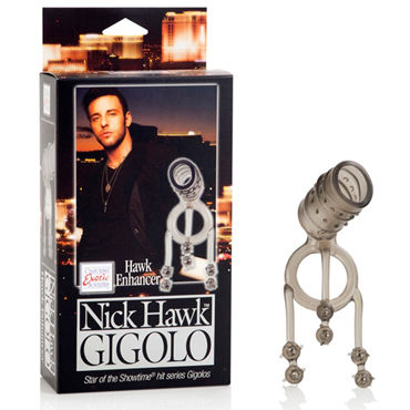 California Exotic Nick Hawk Gigolo Hawk Enhancer Насадка на пенис с кольцом для мошонки толстовка coffee hawk 2a01 2015