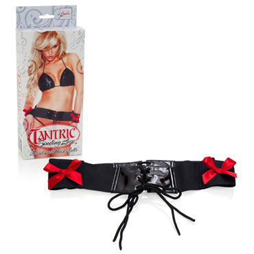 California Exotic Tantric Binding Love Corset with Wrist Cuffs, Пояс с отверстиями для фиксации рук California Exotic Tantric Binding Love Corset with Wrist Cuffs, Пояс с отверстиями для фиксации рук
