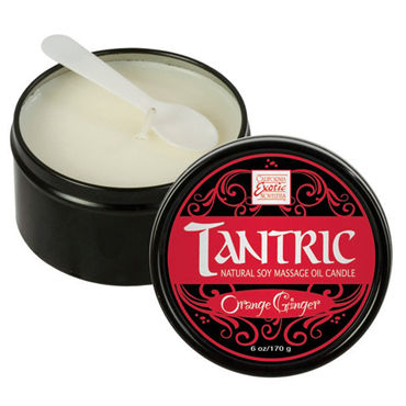 California Exotic Tantric Orange Ginger, 170 гр, Массажная свеча, с ароматом имбиря California Exotic Tantric Orange Ginger, 170 гр, Массажная свеча, с ароматом имбиря