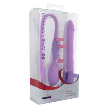 Seven Creations Inflatable Vibrator, фиолетовый - фото, отзывы Seven Creations Inflatable Vibrator, фиолетовый - фото, отзывы