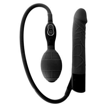 Seven Creations Inflatable Vibrator, черный, Надувной вибратор Seven Creations Inflatable Vibrator, черный, Надувной вибратор