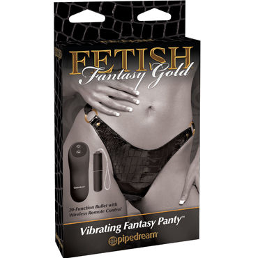 Pipedream Vibrating Fantasy Panty, Трусики с виброяйцом и пультом ДУ Pipedream Vibrating Fantasy Panty, Трусики с виброяйцом и пультом ДУ