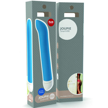 Fun Factory Joupie, голубой, Длинный вибратор с гибкой головкой и другие товары Fun Factory с фото Fun Factory Joupie, голубой, Длинный вибратор с гибкой головкой и другие товары Fun Factory с фото