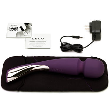 Lelo Smart Wand Large, фиолетовый - Профессиональный массажер увеличенного размера - купить в секс шопе Lelo Smart Wand Large, фиолетовый - Профессиональный массажер увеличенного размера - купить в секс шопе