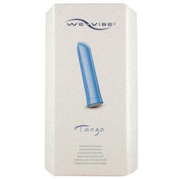 We-Vibe Tango, голубой - Вибратор в форме помады - купить в секс шопе We-Vibe Tango, голубой - Вибратор в форме помады - купить в секс шопе