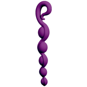 Fun Factory Bendy Beads, фиолетовый, Эластичная анальная цепочка Fun Factory Bendy Beads, фиолетовый, Эластичная анальная цепочка