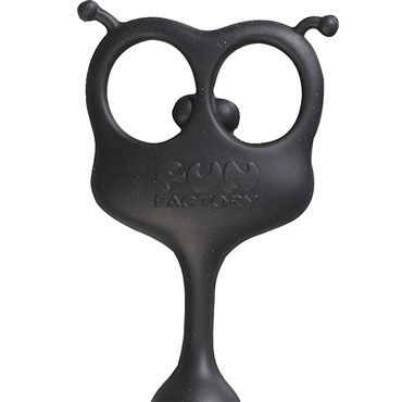 Fun Factory Flexi Felix, черный - Гибкая анальная цепочка с оригинальным дизайном - купить в секс шопе Fun Factory Flexi Felix, черный - Гибкая анальная цепочка с оригинальным дизайном - купить в секс шопе