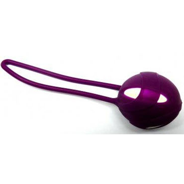 Fun Factory Smartballs Uno, фиолетовый, Вагинальный шарик со смещенным центром тяжести и другие товары Fun Factory с фото Fun Factory Smartballs Uno, фиолетовый, Вагинальный шарик со смещенным центром тяжести и другие товары Fun Factory с фото