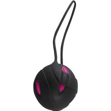 Fun Factory Smartballs Uno, черный, Вагинальный шарик со смещенным центром тяжести Fun Factory Smartballs Uno, черный, Вагинальный шарик со смещенным центром тяжести