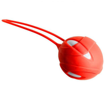 Fun Factory Smartballs Uno, оранжевый - Вагинальный шарик со смещенным центром тяжести - купить в секс шопе Fun Factory Smartballs Uno, оранжевый - Вагинальный шарик со смещенным центром тяжести - купить в секс шопе