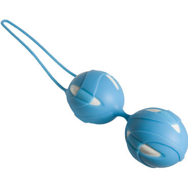 Fun Factory Teneo Duo, голубовато-белый, Шарики для тренировки мышц влагалища Fun Factory Teneo Duo, голубовато-белый, Шарики для тренировки мышц влагалища