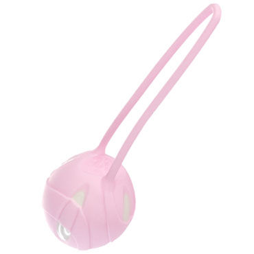Fun Factory Smartballs Unо, ванильно-розовый, Вагинальный шарик для тренировки мышц Fun Factory Smartballs Unо, ванильно-розовый, Вагинальный шарик для тренировки мышц