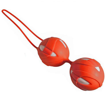 Fun Factory Teneo Duo, оранжевый, Шарики для тренировки мышц влагалища Fun Factory Teneo Duo, оранжевый, Шарики для тренировки мышц влагалища