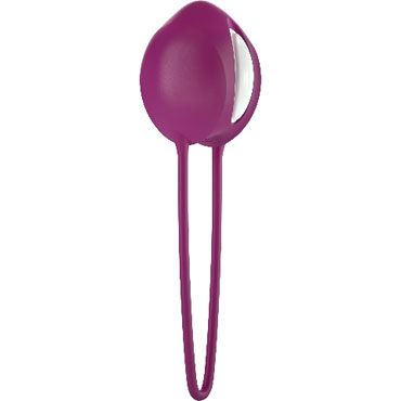 Fun Factory Smartball Uno, фиолетово-белый, Вагинальный шарик со смещенным центром тяжести Fun Factory Smartball Uno, фиолетово-белый, Вагинальный шарик со смещенным центром тяжести