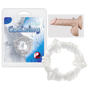 You2Toys Cockring, прозрачное, Эрекционное кольцо на пенис You2Toys Cockring, прозрачное, Эрекционное кольцо на пенис
