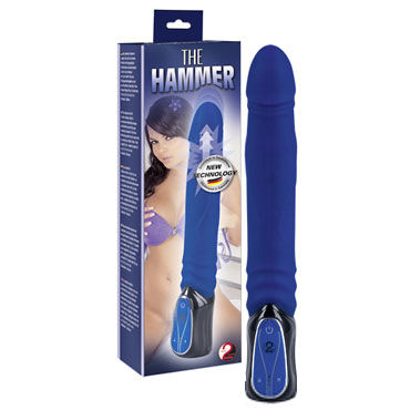 You2Toys The Hammer, синий, Вибратор с поступательными движениями You2Toys The Hammer, синий, Вибратор с поступательными движениями