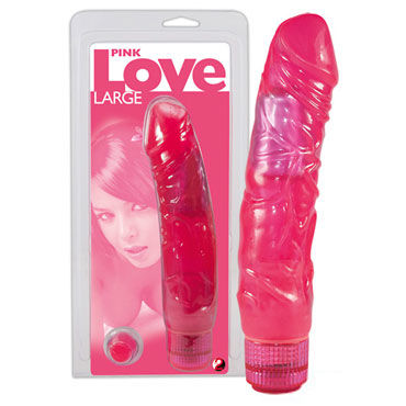 You2Toys Pink Love large, Реалистичный вибратор You2Toys Pink Love large, Реалистичный вибратор
