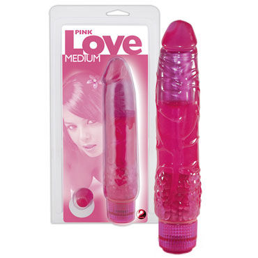 You2Toys Pink Love Medium, Реалистичный вибратор You2Toys Pink Love Medium, Реалистичный вибратор