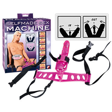 You2Toys Selfmade Sex Machine, Вибратор с креплением You2Toys Selfmade Sex Machine, Вибратор с креплением