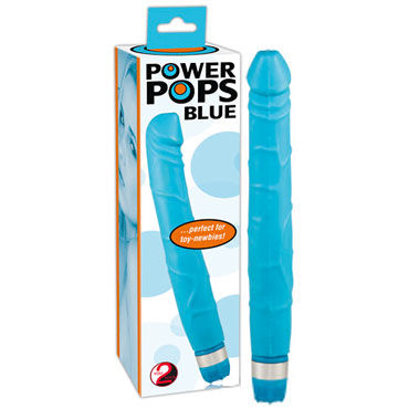 You2Toys Power Pops, голубой, Анальный вибратор You2Toys Power Pops, голубой, Анальный вибратор