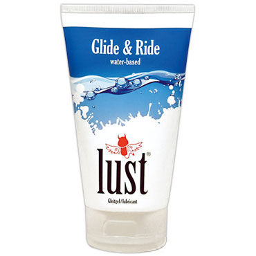 Lust Glide & Ride, 150мл, Смазка на водной основе Lust Glide & Ride, 150мл, Смазка на водной основе