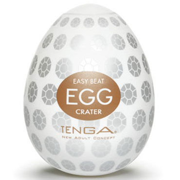 Tenga Egg Crater, Одноразовый мастурбатор с рельефом в виде кратеров Tenga Egg Crater, Одноразовый мастурбатор с рельефом в виде кратеров
