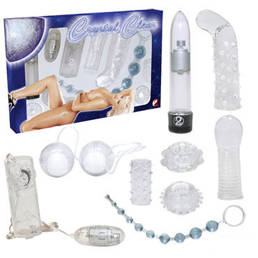 You2Toys Crystal Clear, Набор из 7 предметов You2Toys Crystal Clear, Набор из 7 предметов