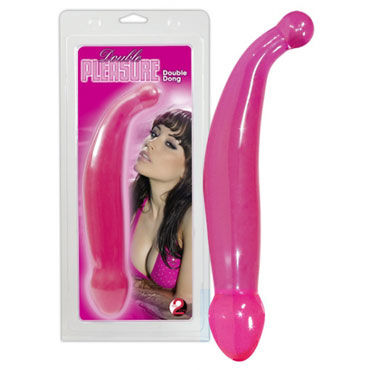 You2Toys Double, розовый, Двухсторонний фаллоимитатор You2Toys Double, розовый, Двухсторонний фаллоимитатор