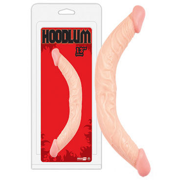 Hoodlum Double Dong, Двухсторонний фаллоимитатор реалистик Hoodlum Double Dong, Двухсторонний фаллоимитатор реалистик