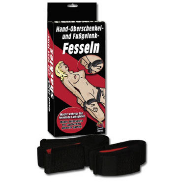 You2Toys Fesseln, Ремни на бедра с фиксирующими манжетами You2Toys Fesseln, Ремни на бедра с фиксирующими манжетами