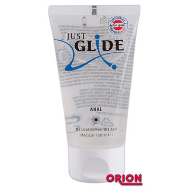 Just Glide Anal, 50 мл, Лубрикант для анального секса Just Glide Anal, 50 мл, Лубрикант для анального секса
