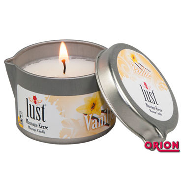 Lust Vanilla, 50 мл, Массажная свеча с ароматом ванили Lust Vanilla, 50 мл, Массажная свеча с ароматом ванили