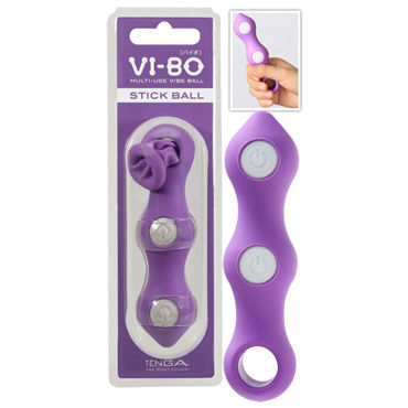 Vi-Bo Stick Orb, Вибратор с двойной вибрацией необычной формы Vi-Bo Stick Orb, Вибратор с двойной вибрацией необычной формы