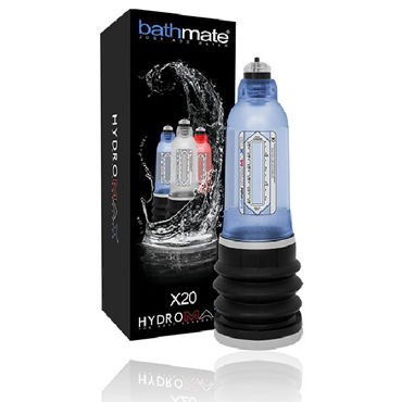 Bathmate Hydromax X20, синяя, Модернизированная гидропомпа (размер S) Bathmate Hydromax X20, синяя, Модернизированная гидропомпа (размер S)