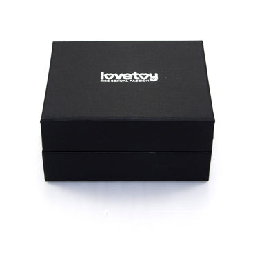 LoveToy Small, голубой - Серебряная втулка с голубым кристаллом - купить в секс шопе LoveToy Small, голубой - Серебряная втулка с голубым кристаллом - купить в секс шопе