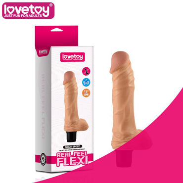 LoveToy Real Feel Flexi, 23 см, Супер реалистичный вибратор LoveToy Real Feel Flexi, 23 см, Супер реалистичный вибратор